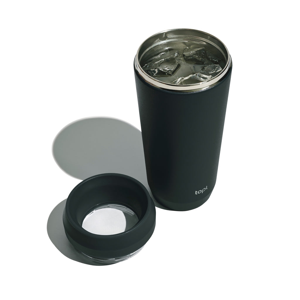 Topl Recycled Steel To Go Tumbler Patented 360 Lid 354ml-2