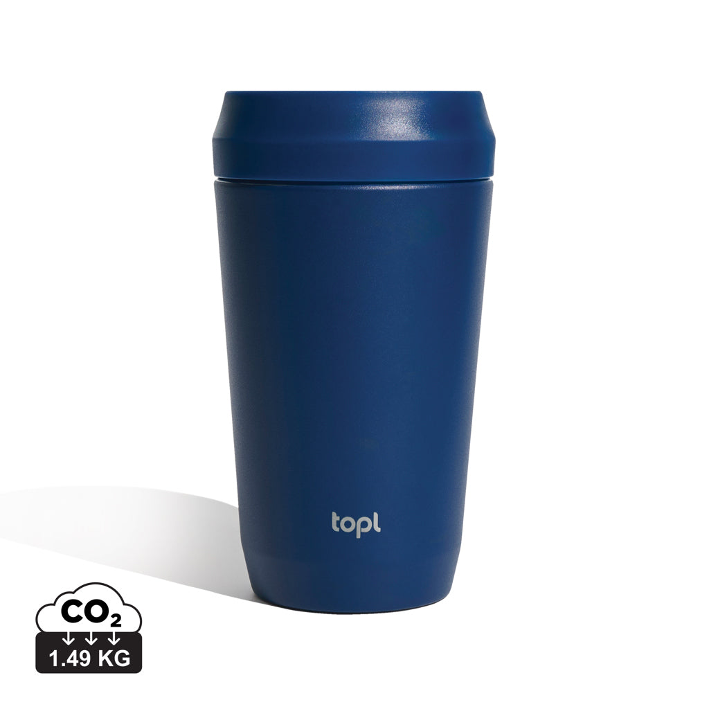 Topl Recycled Steel To Go Tumbler Patented 360 Lid 354ml-5