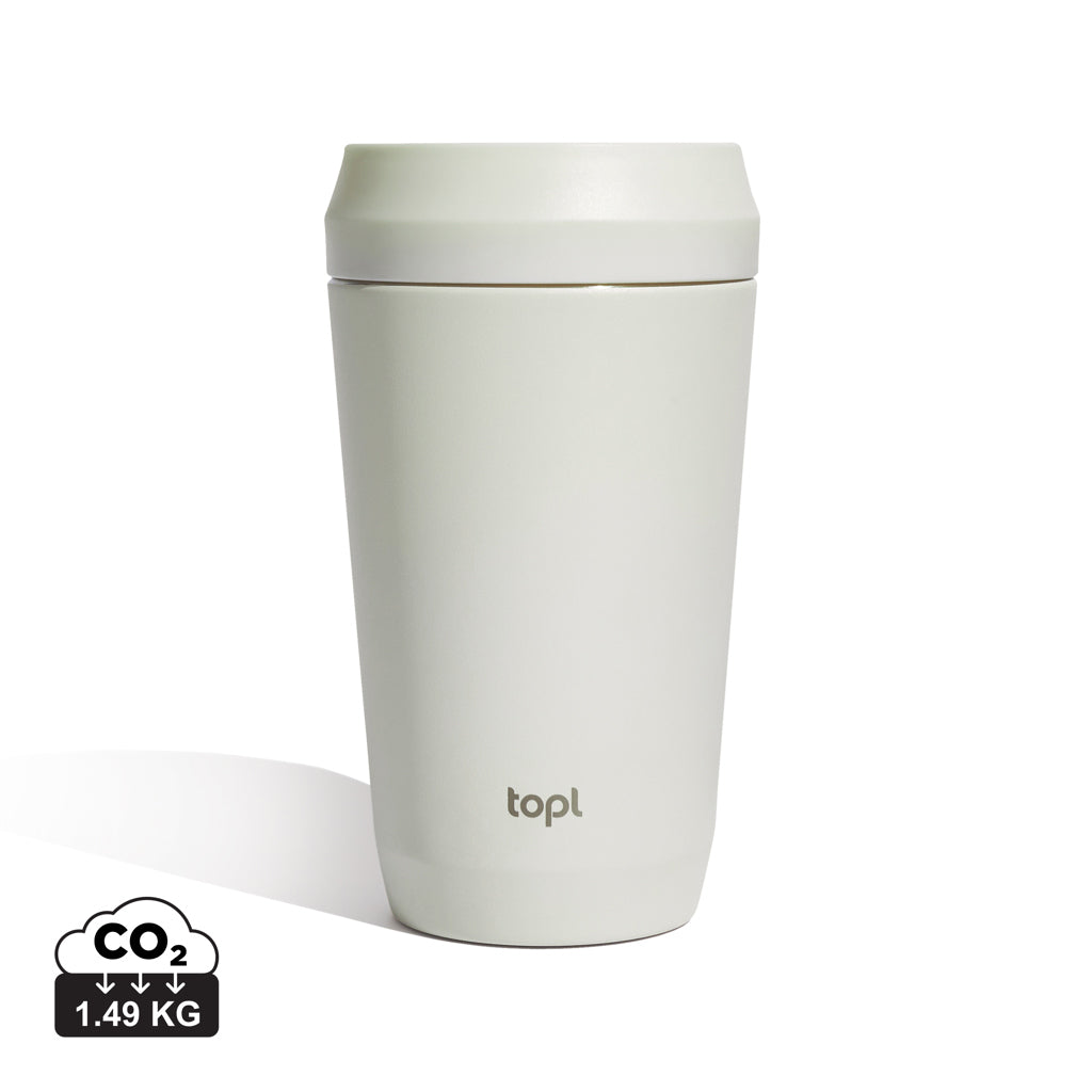 Topl Recycled Steel To Go Tumbler Patented 360 Lid 354ml-18