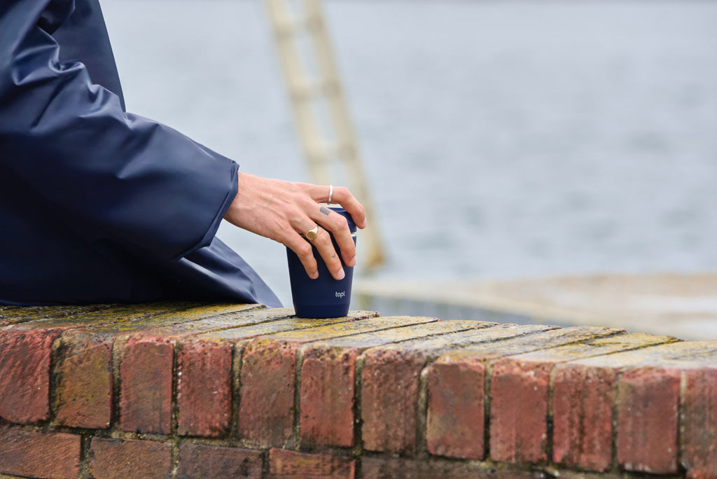 Topl Kierrätysteräs To Go Tumbler patentoitu 360 kansi 235ml-11