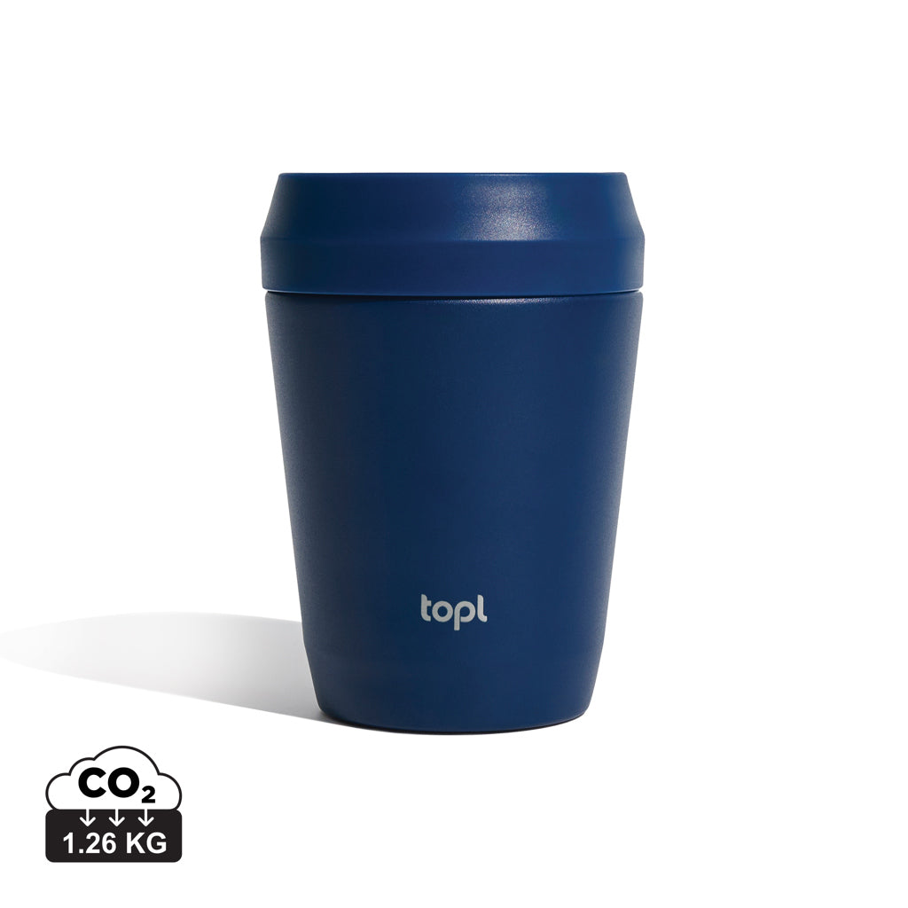 Topl Kierrätysteräs To Go Tumbler patentoitu 360 kansi 235ml-5