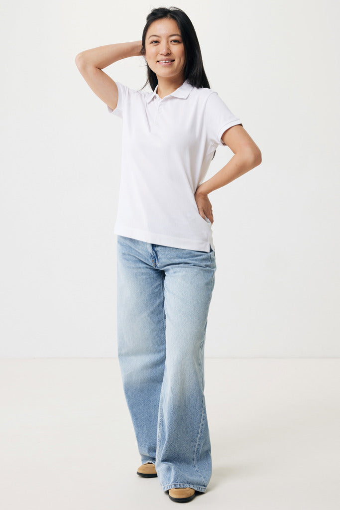 IQONIQ Yosemite naisten kierrätetty puuvillainen pikee poolo-33