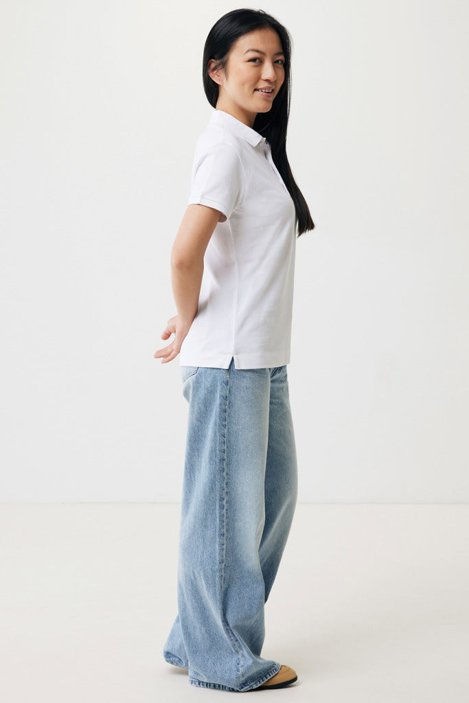 IQONIQ Yosemite naisten kierrätetty puuvillainen pikee poolo-35