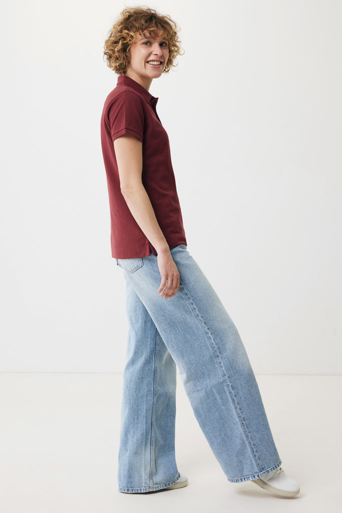 IQONIQ Yosemite naisten kierrätetty puuvillainen pikee poolo-66