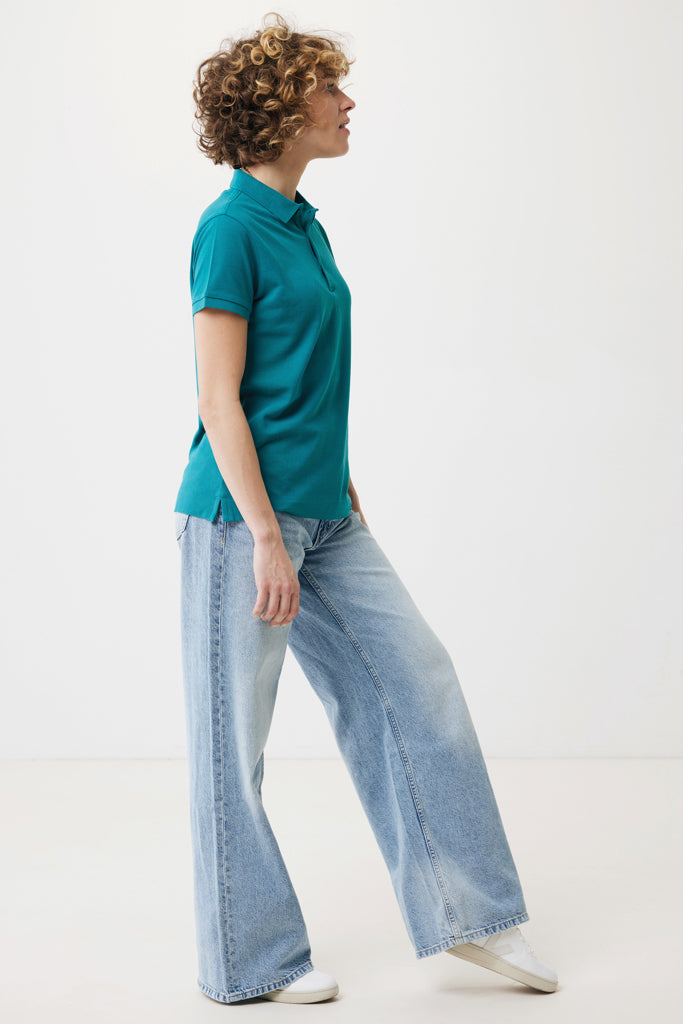 IQONIQ Yosemite naisten kierrätetty puuvillainen pikee poolo-81