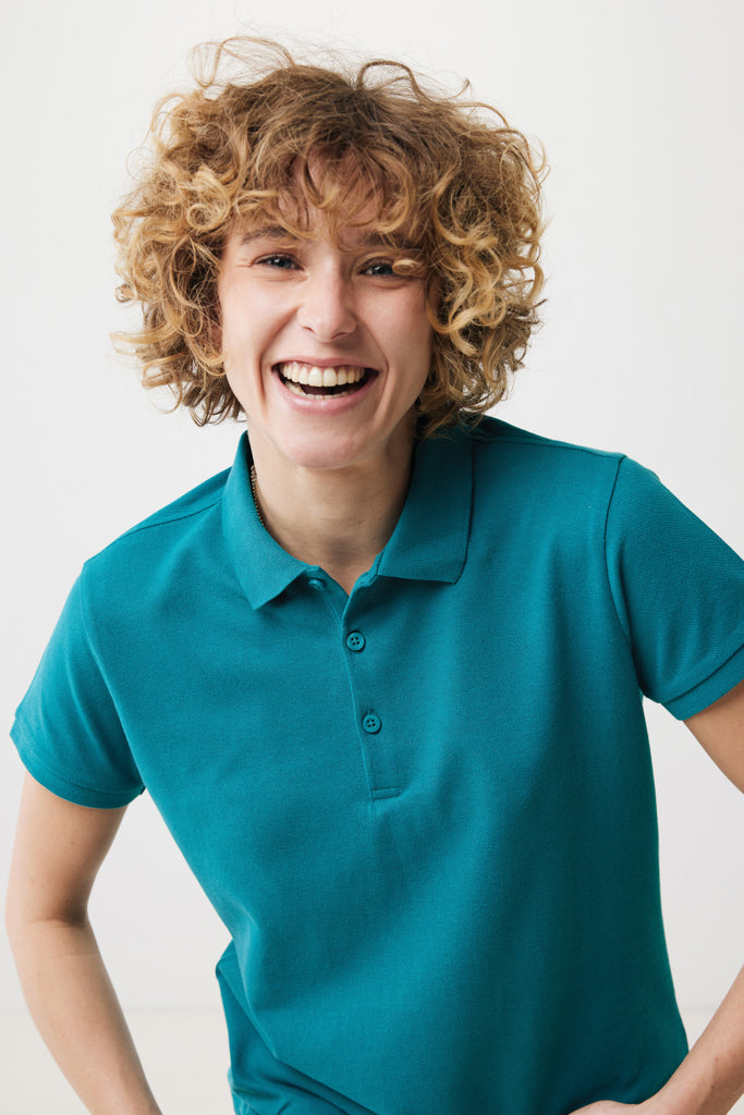 IQONIQ Yosemite naisten kierrätetty puuvillainen pikee poolo-82