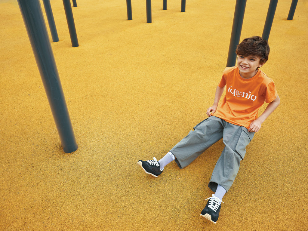 IQONIQ Koli lasten T-paita kierrätyspuuvillasta-59