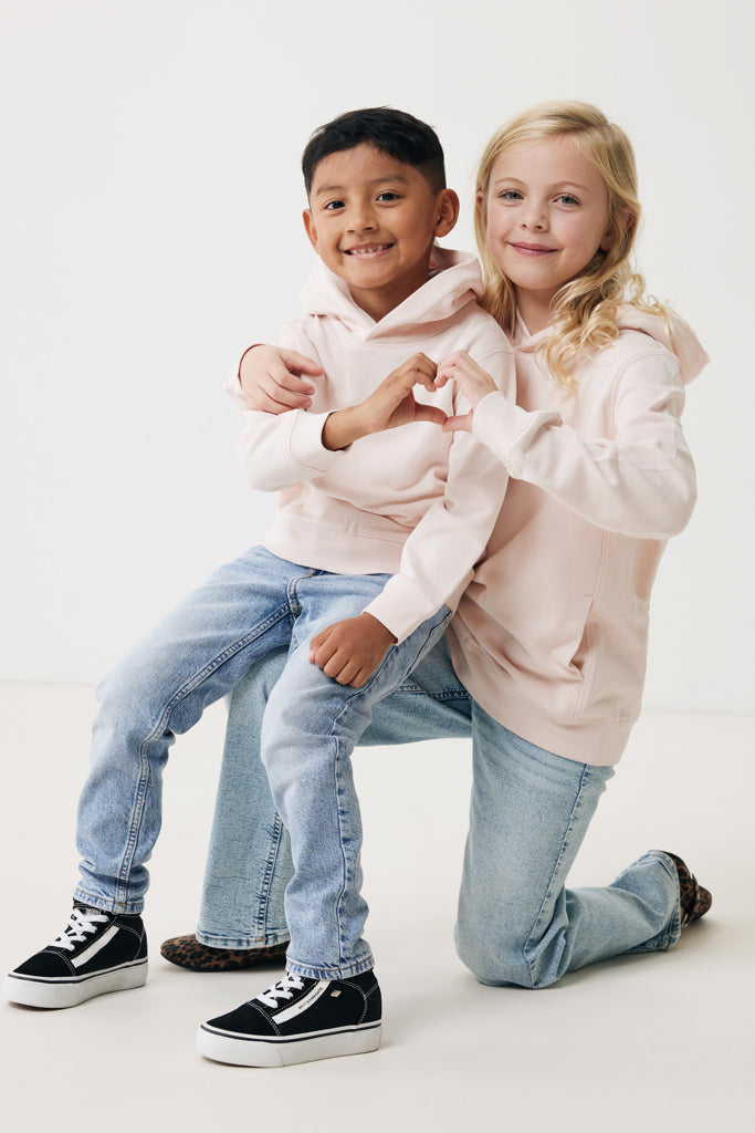 IQONIQ Yengo lasten huppari kierrätetystä puuvillasta-106