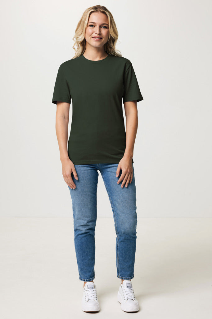 IQONIQ Bryce t-paita kierrätetystä puuvillasta-157