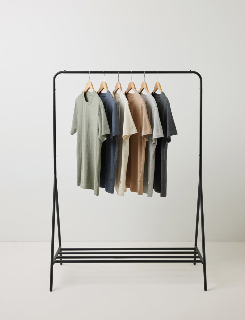 IQONIQ Manuel värjäämätön t-paita kierrätetystä puuvillasta-92