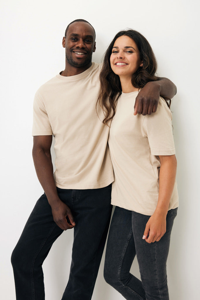 IQONIQ Teide t-paita kierrätetystä puuvillasta-56