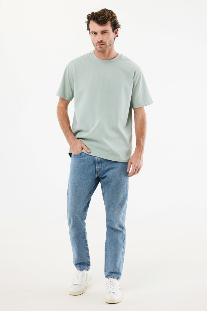 IQONIQ Nikko -painavampi t-paita, kierrätyspuuvilla-108