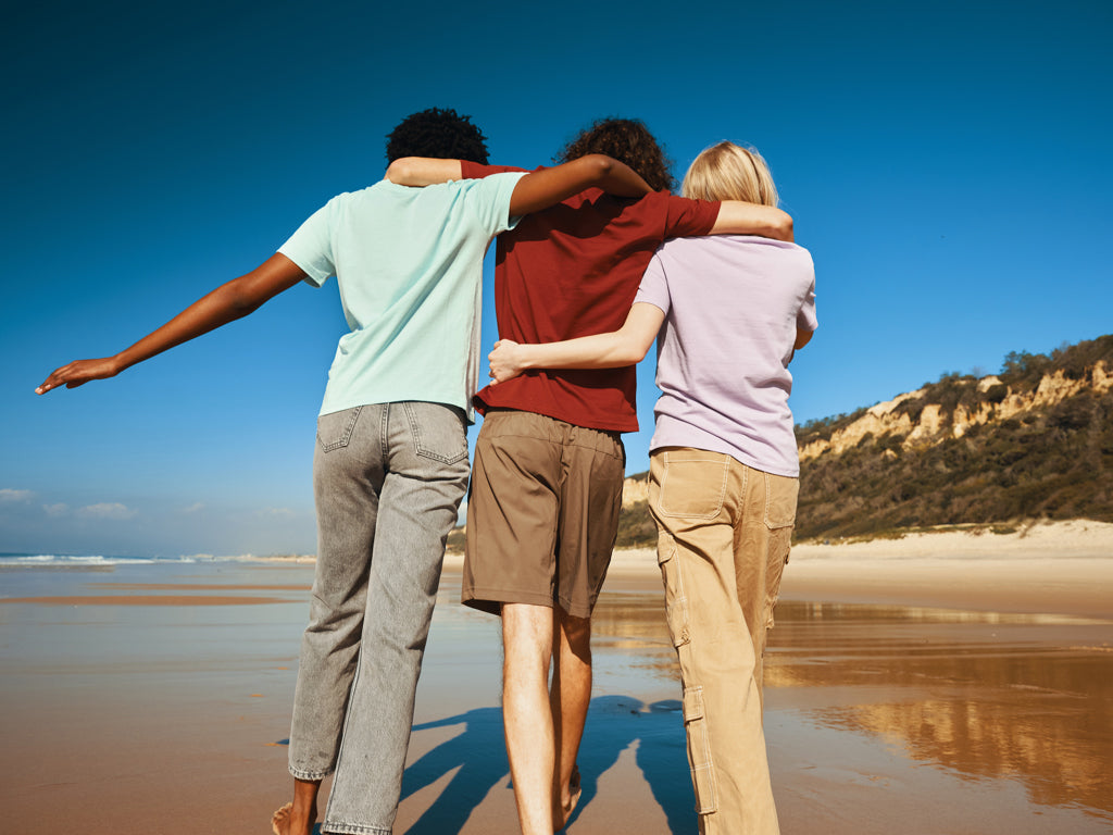 IQONIQ Brett t-paita kierrätetystä puuvillasta-142