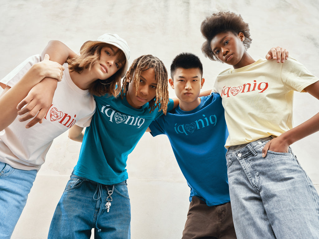 IQONIQ Brett t-paita kierrätetystä puuvillasta-331