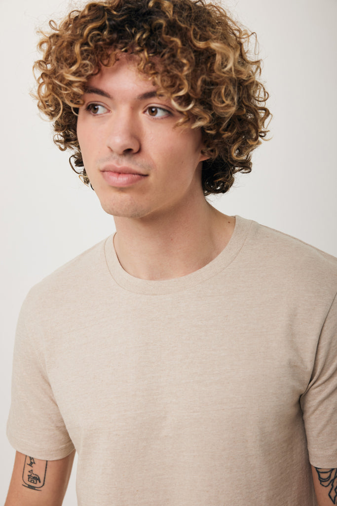 IQONIQ Brett t-paita kierrätetystä puuvillasta-410