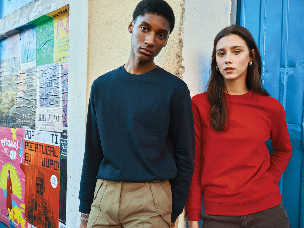 IQONIQ Zion collegepaita kierrätetystä puuvillasta-27