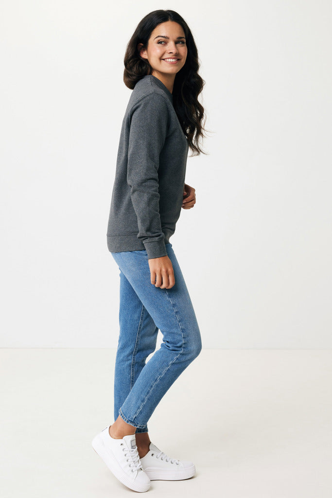 IQONIQ Denali värjäämätön collegepaita kier. puuvillasta-24