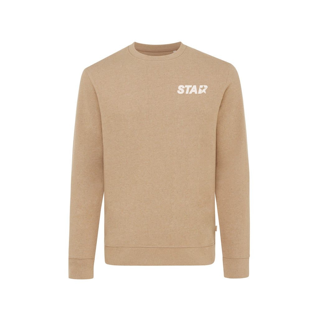 IQONIQ Denali värjäämätön collegepaita kier. puuvillasta-78