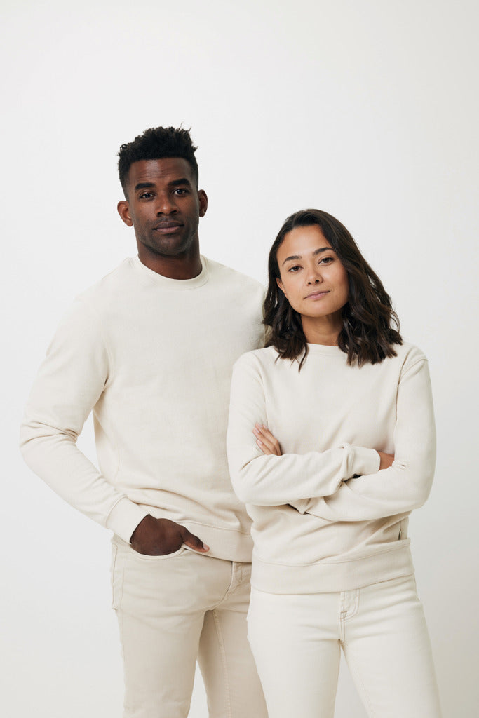 IQONIQ Denali värjäämätön collegepaita kier. puuvillasta-90