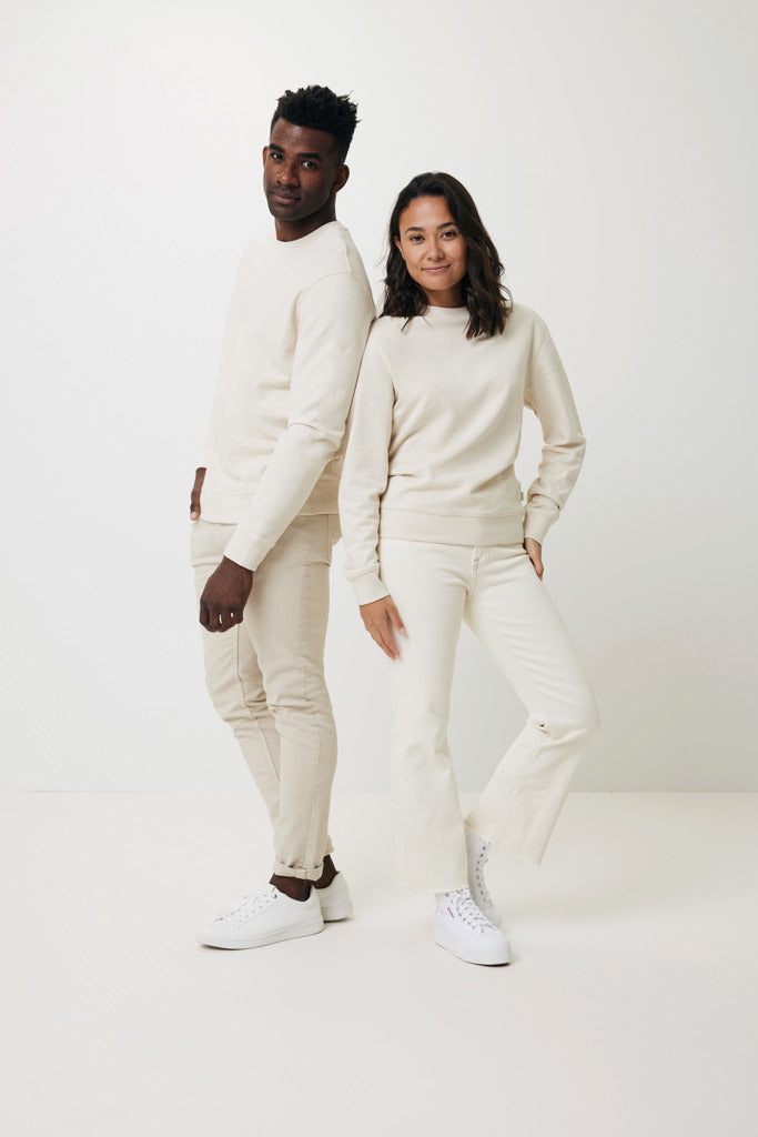 IQONIQ Denali värjäämätön collegepaita kier. puuvillasta-91