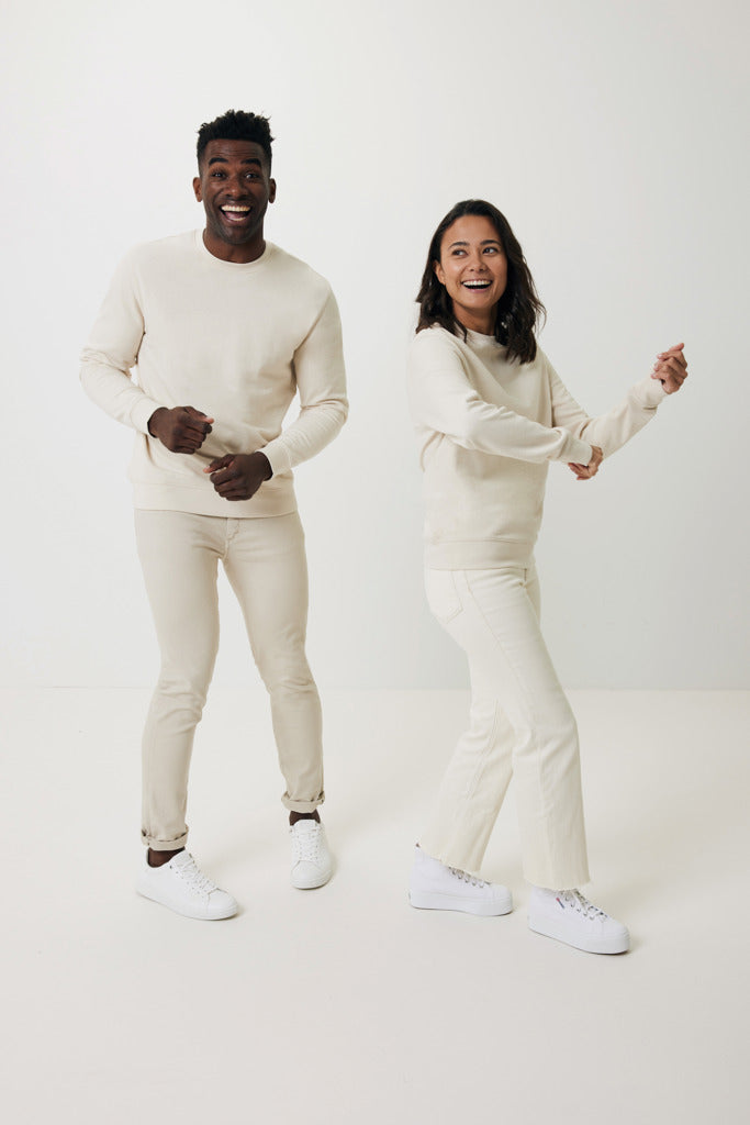 IQONIQ Denali värjäämätön collegepaita kier. puuvillasta-92