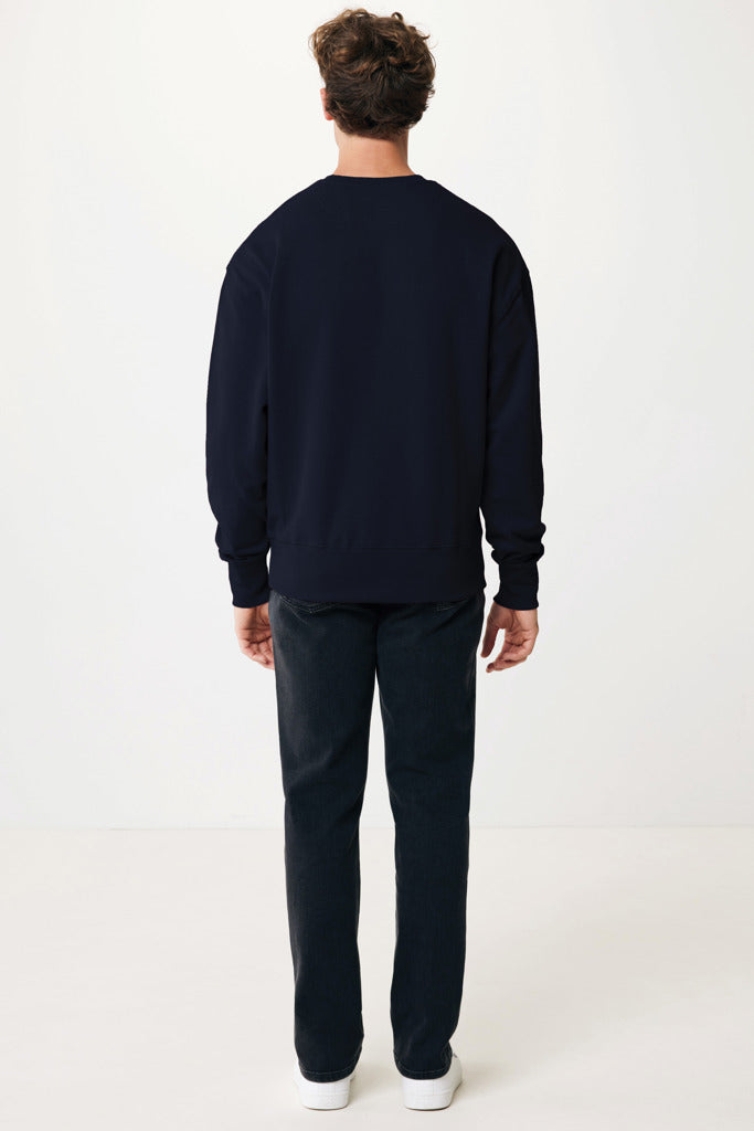 IQONIQ Kruger rento collegepaita kierrätetystä puuvillasta-22