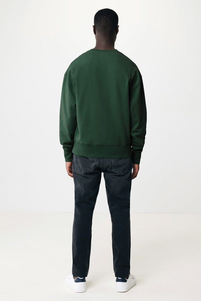 IQONIQ Kruger rento collegepaita kierrätetystä puuvillasta-38