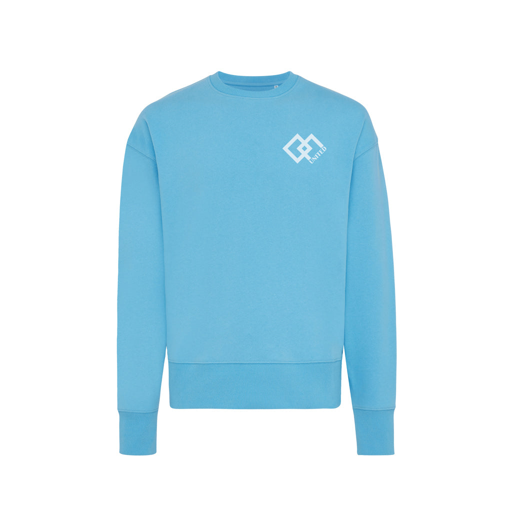 IQONIQ Kruger rento collegepaita kierrätetystä puuvillasta-106