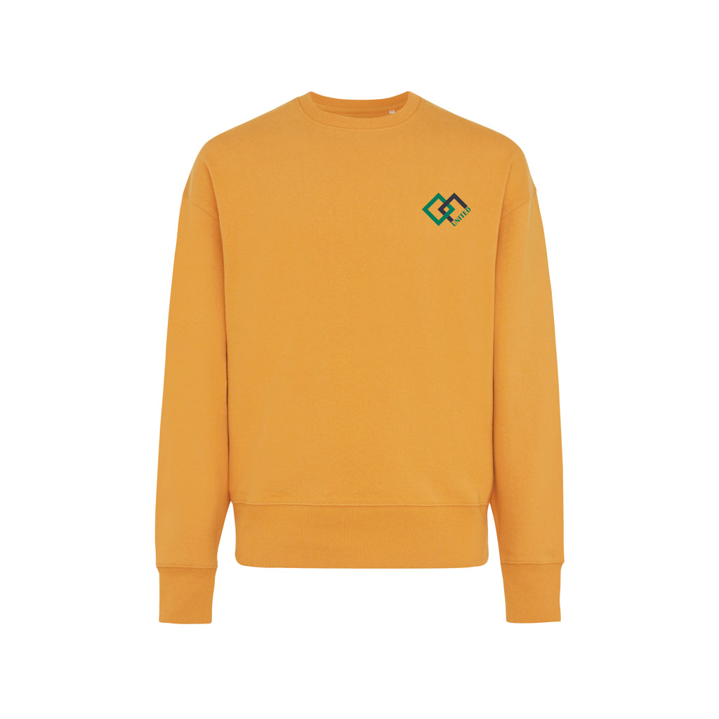 IQONIQ Kruger rento collegepaita kierrätetystä puuvillasta-137