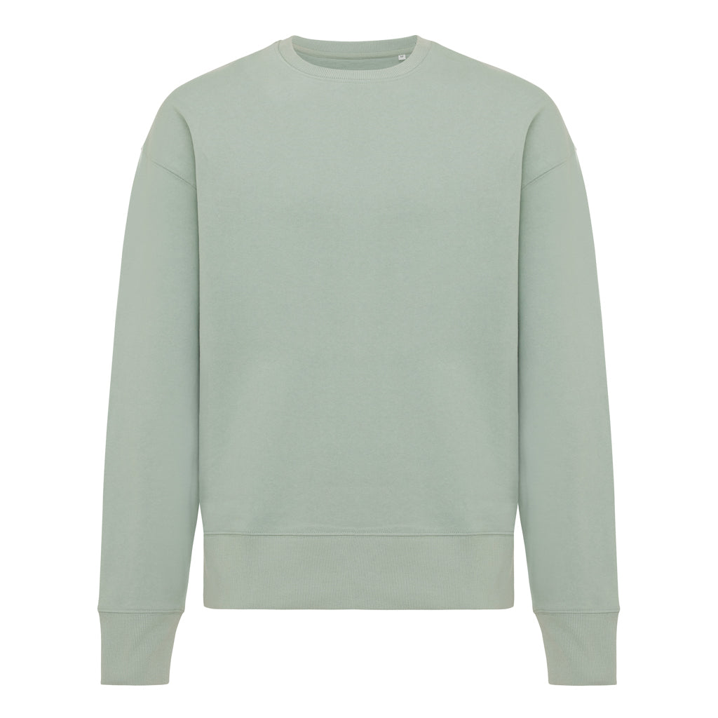 IQONIQ Kruger rento collegepaita kierrätetystä puuvillasta-194