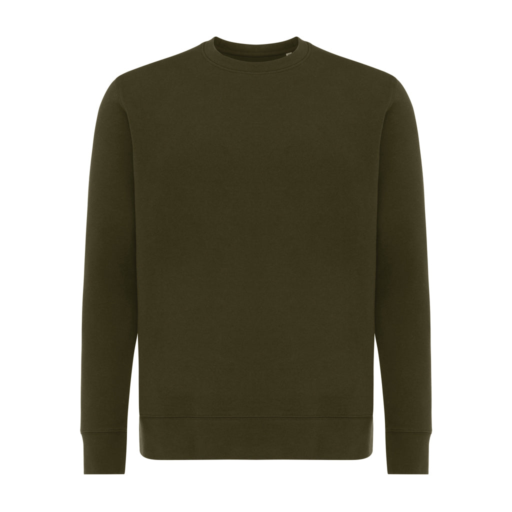 IQONIQ Etosha kevyt collegepaita kierrätetystä puuvillasta-135