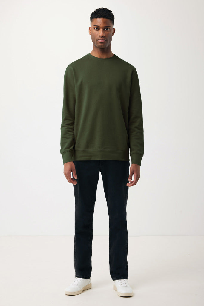 IQONIQ Etosha kevyt collegepaita kierrätetystä puuvillasta-139