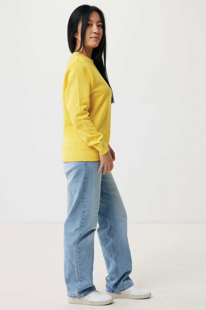 IQONIQ Etosha kevyt collegepaita kierrätetystä puuvillasta-357