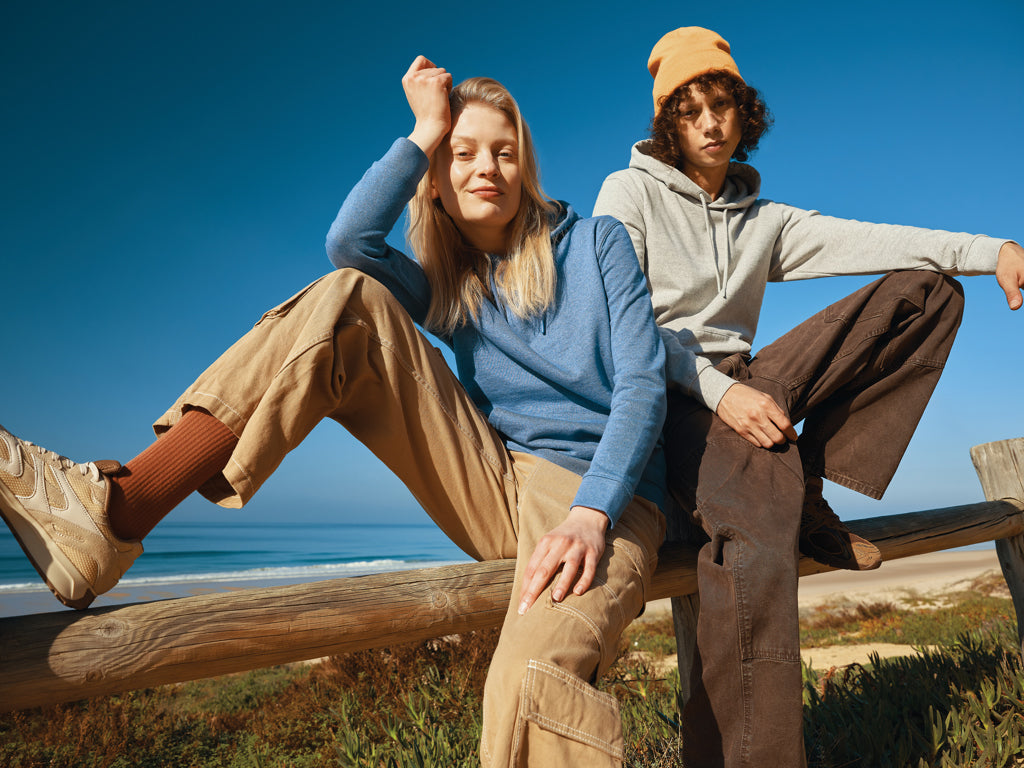 IQONIQ Torres värjäämätön huppari kierrätetystä puuvillasta-113