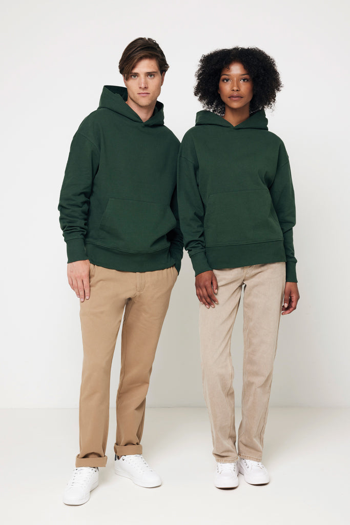 IQONIQ Yoho rento huppari kierrätetystä puuvillasta-37