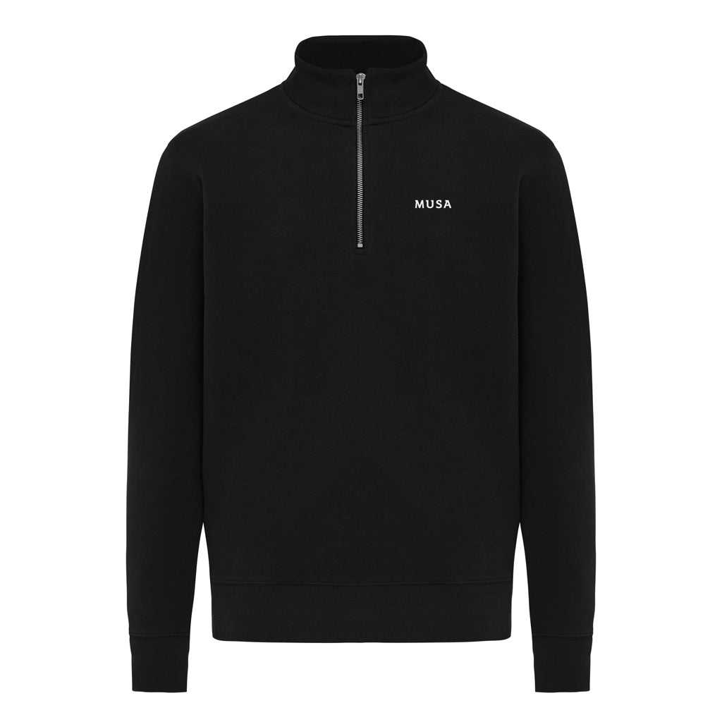 IQONIQ Elgon -vetoketjullinen collegepaita kierrätyspuuvilla-8