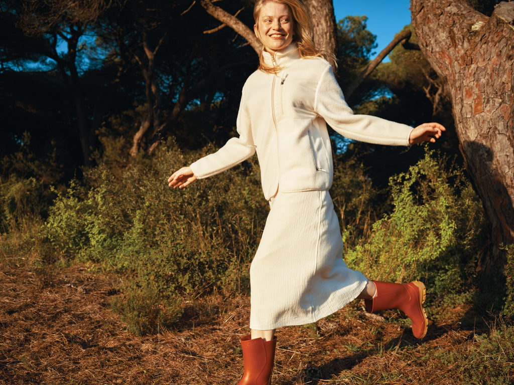 IQONIQ Diran teddyfleecetakki kierrätetystä polyesteristä-25