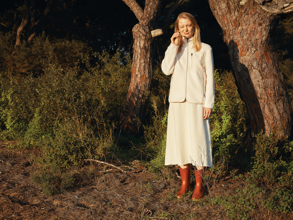 IQONIQ Diran teddyfleecetakki kierrätetystä polyesteristä-26