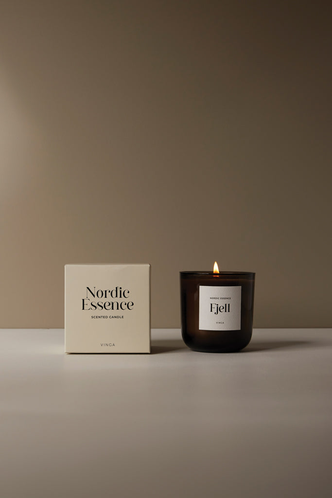 VINGA Nordic essence -tuoksukynttilä iso-11