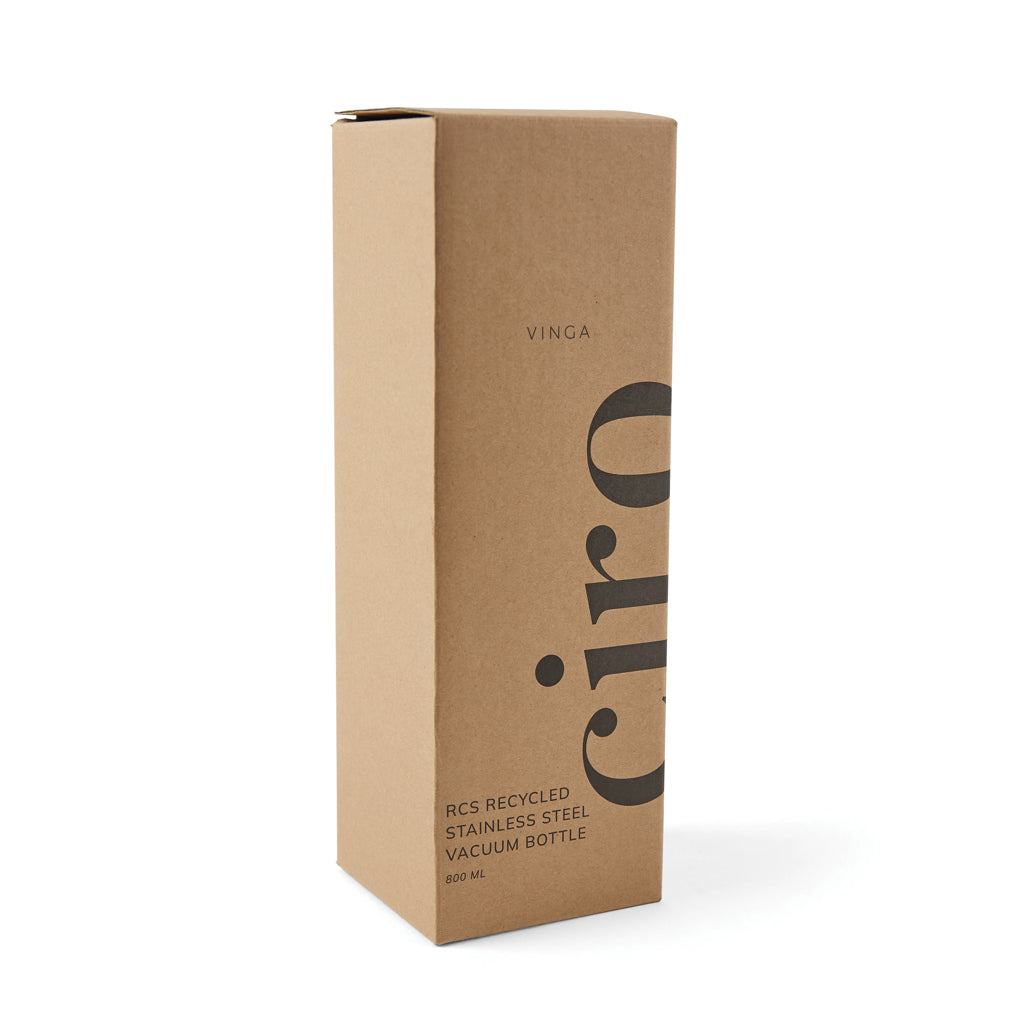 VINGA Ciro RCS kierrätetty teräs tyhjiöpullo 800 ML-18