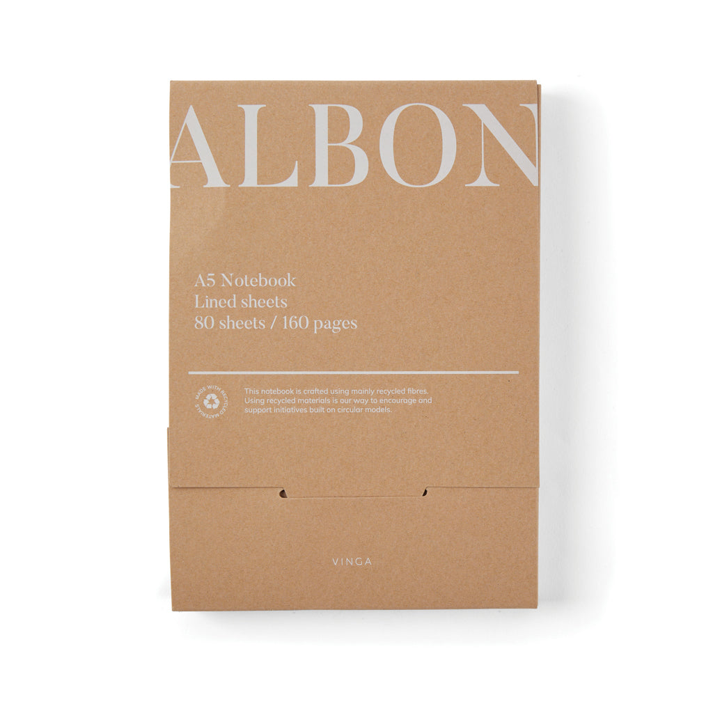 VINGA Albon GRS kierrätyshuopa muistikirja-15