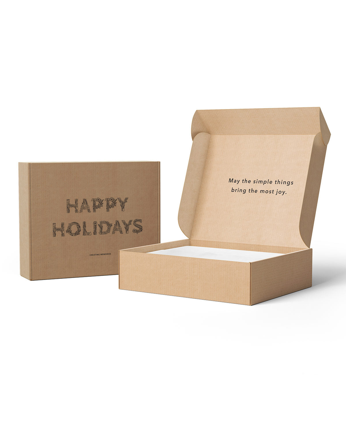 Happy Holidays lahjalaatikko