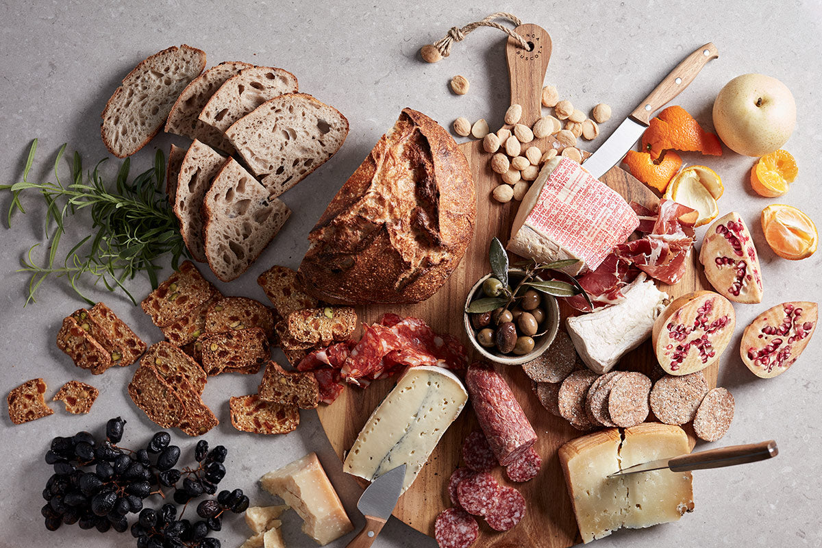 Buscot pyöreä leikkuu-tarjoilulauta