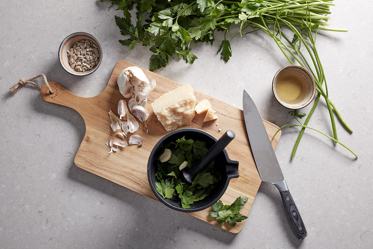 Buscot suorakulmainen leikkuu-tarjoilulauta