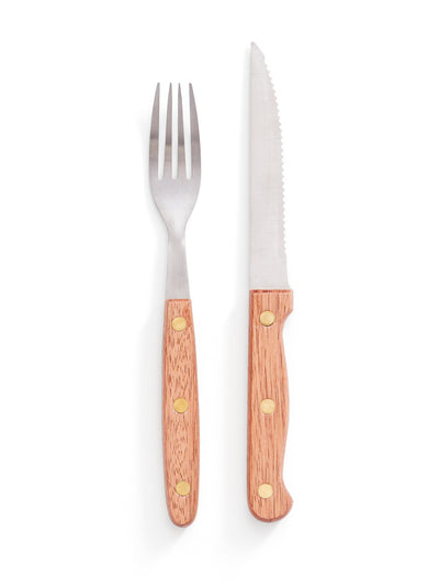 Pihviveitsi & -Haarukkasetti Bistro