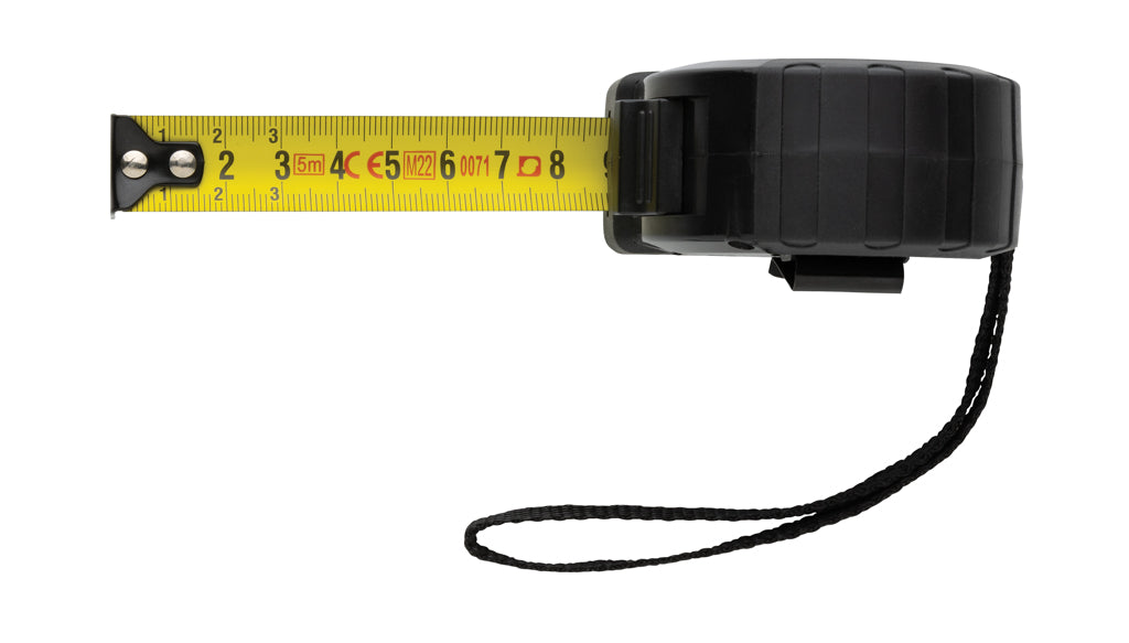 RCS 5M/19 mm mittanauha stop-painikkeella-4