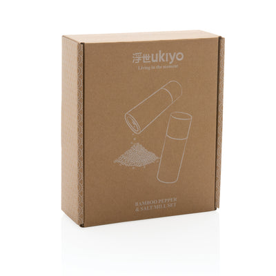 Ukiyo bambuinen suola- ja pippurimyllysetti-6