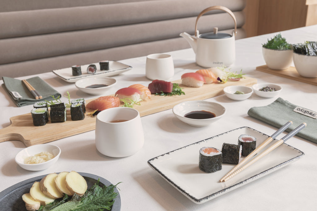 Ukiyo sushi-illallissetti kahdelle-8