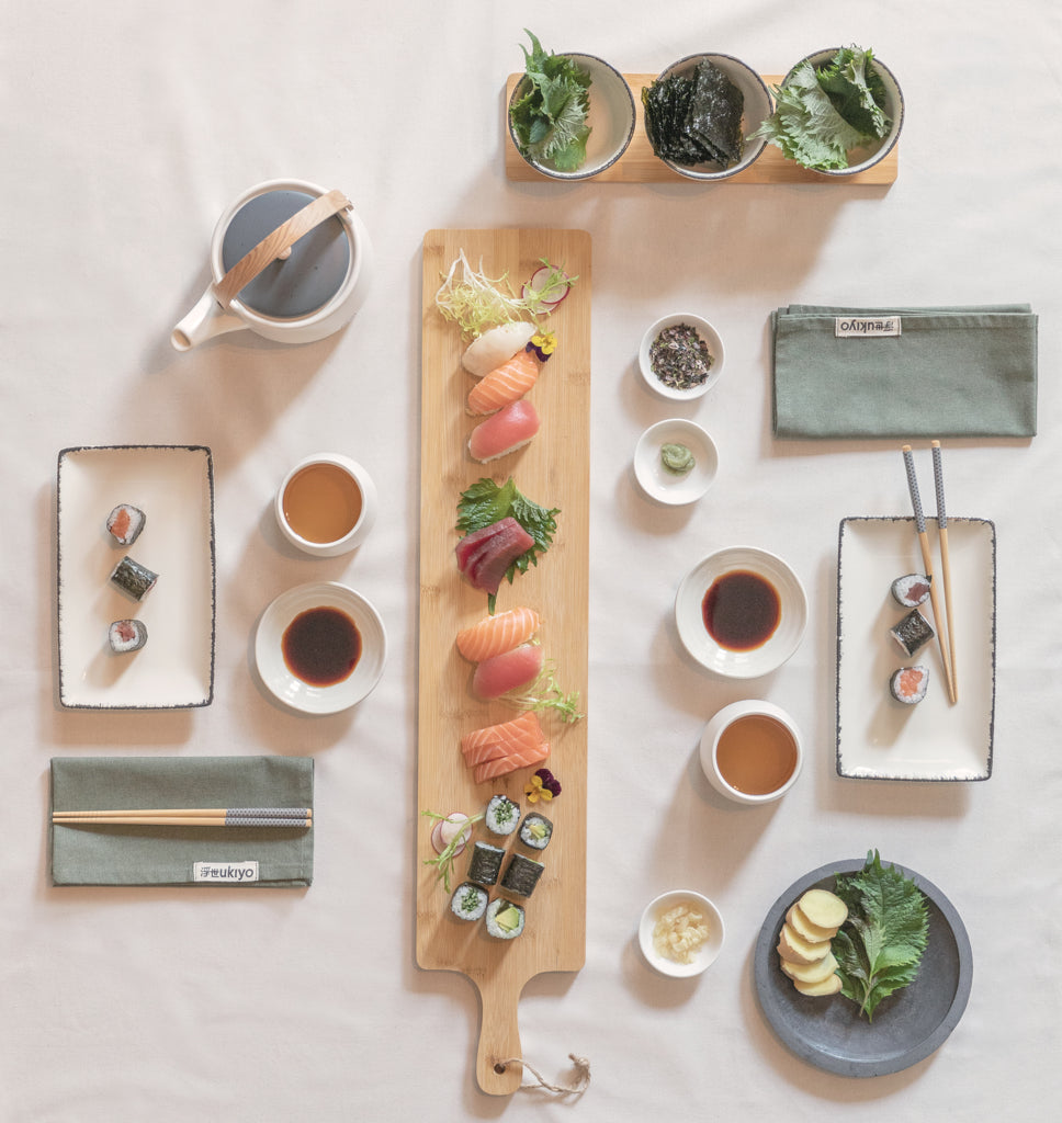 Ukiyo sushi-illallissetti kahdelle-9