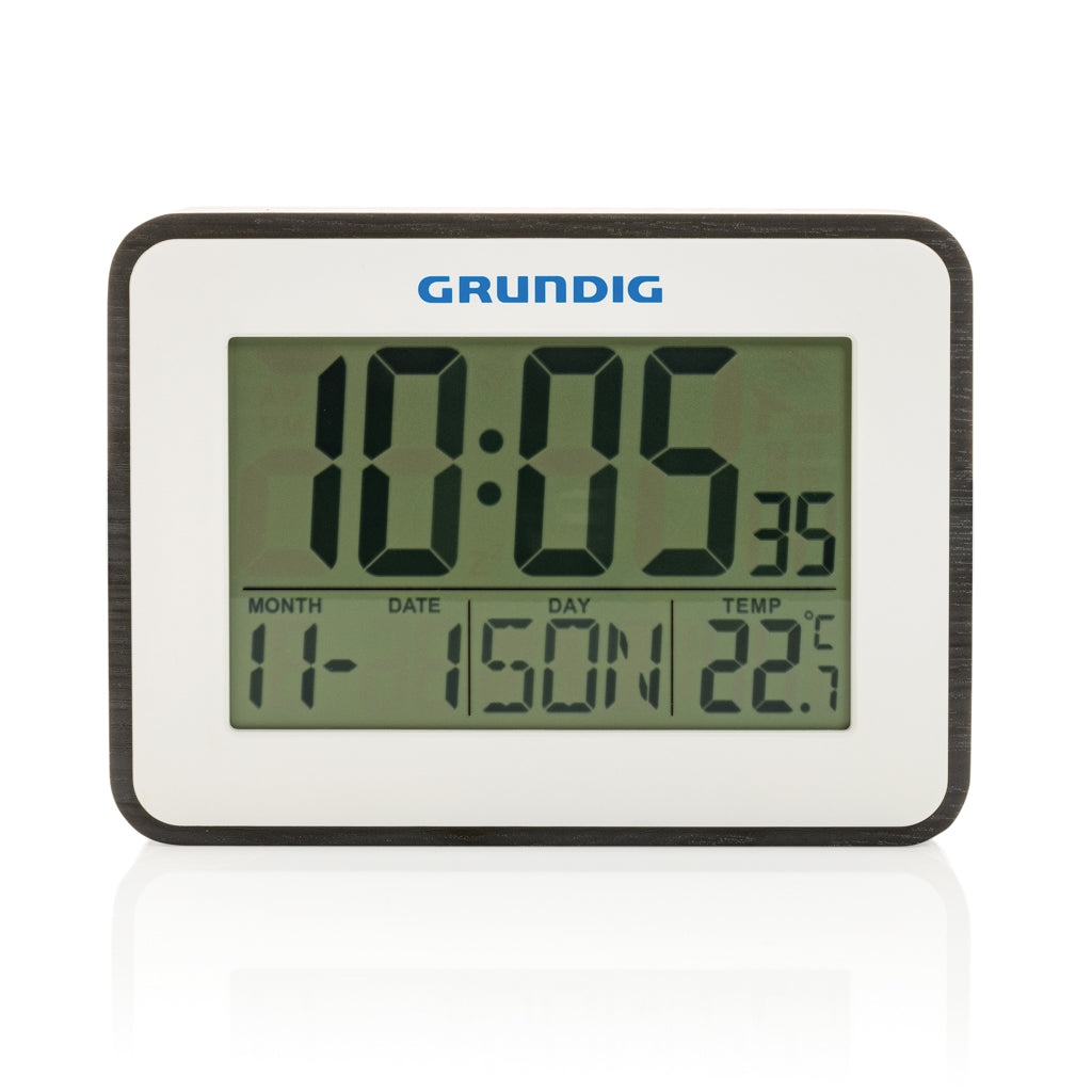 Grundig sääasema herätyskellolla ja kalenterilla-2